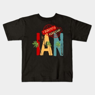 Hurricane Ian Kids T-Shirt